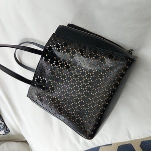 Ann Taylor Leather Tote Bag